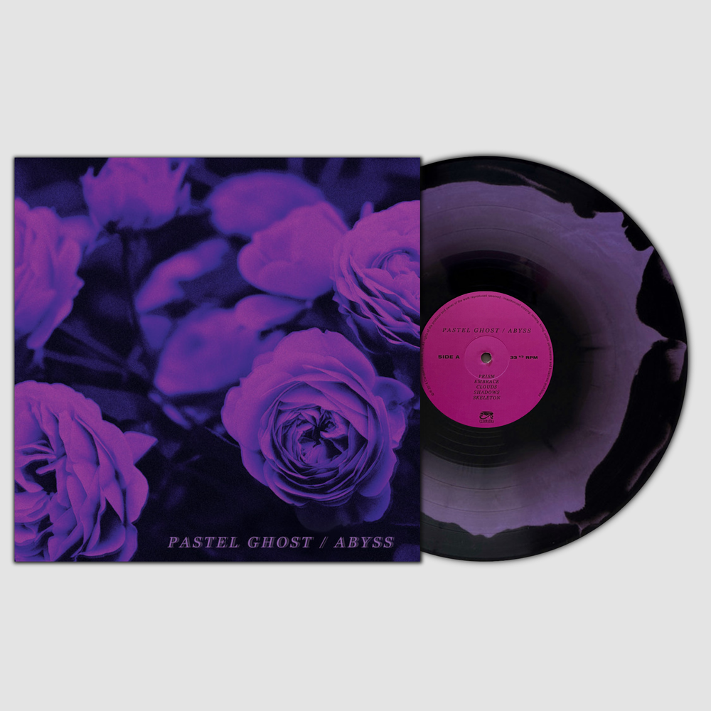 VV Exclusive: Abyss- Pastel Ghost Black and Purple Smash Vinyl LP